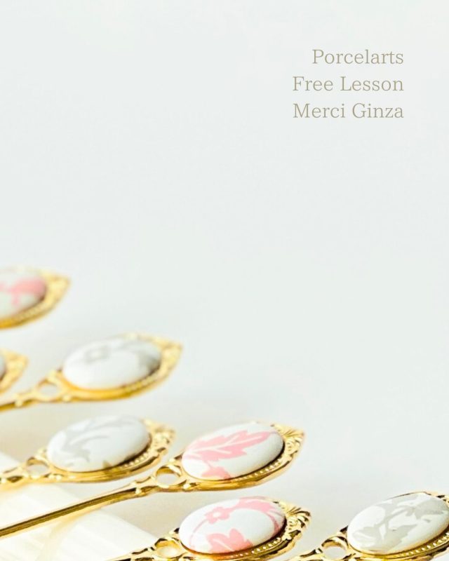 ポーセラーツ　銀座　スプーンフォーク　メルシー銀座 (1)